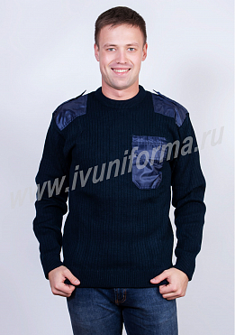 Свитер для охранника мужской арт. ТР-13-03-ПРЖ